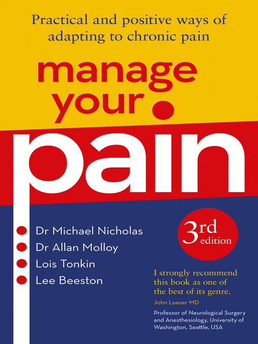 Title details for Manage Your Pain by Michael Nicholas - Available